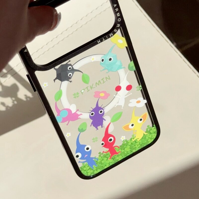 皮克敏 Pikmin 透明磁吸手機殼｜MagSafe 可愛保護殼