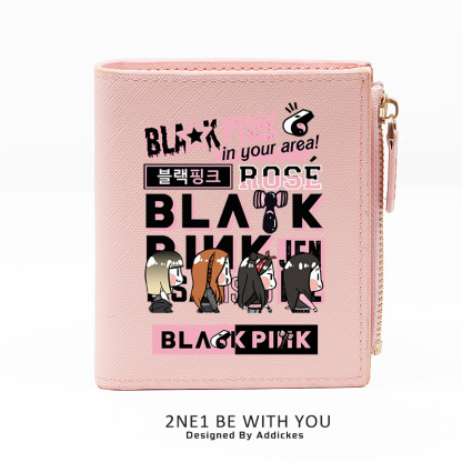BLACKPINK 週邊 女團粉絲應援 高顏值錢包