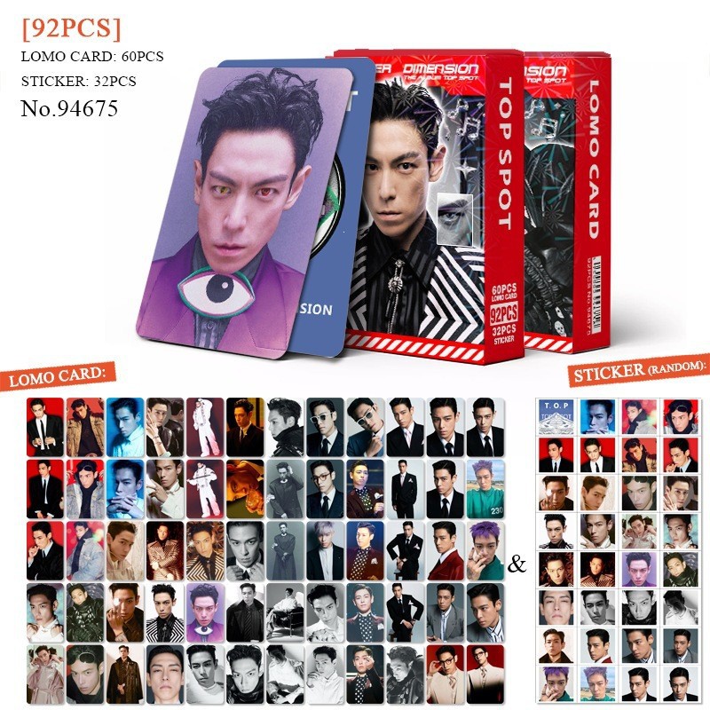 T.O.P 專輯 ANOTHER DIMENSION 收藏紀念 LOMO小卡