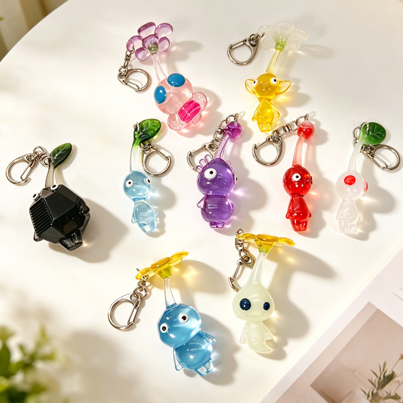 皮克敏 Pikmin 鑰匙圈｜可愛角色吊飾