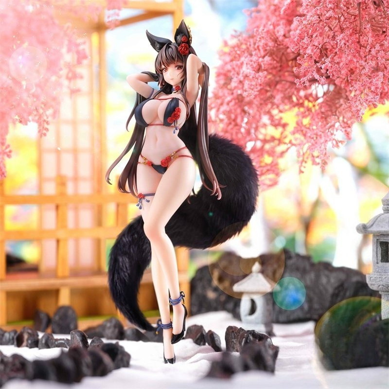 BearPanda 玫瑰狐娘 TACCO 真實毛絨尾 追視眼 1/6