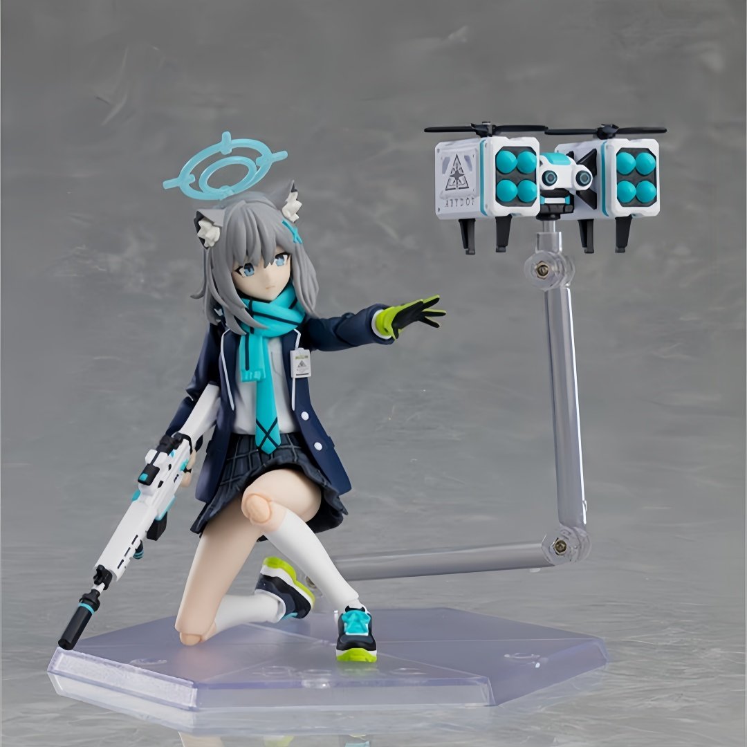 Max Factory figma 567 蔚藍檔案 砂狼白子 可動完成品
