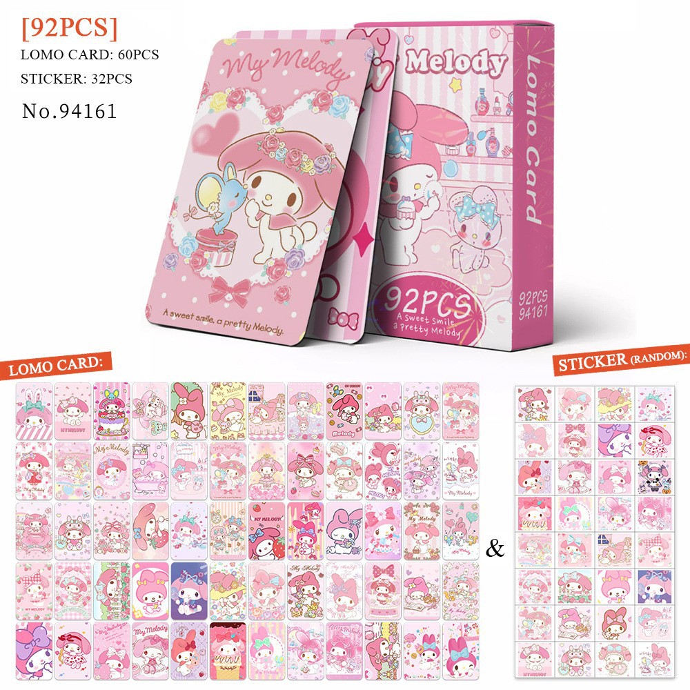 美樂蒂 My Melody 全套收藏紀念週邊 LOMO小卡