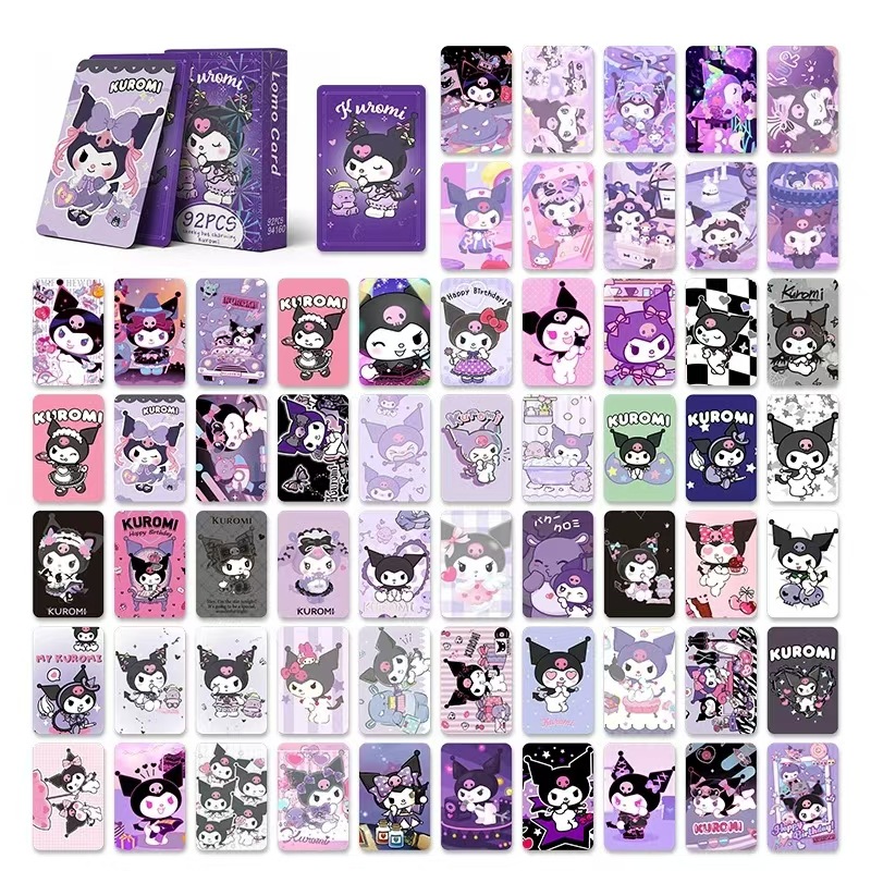酷洛米 Kuromi 全套收藏紀念週邊 LOMO小卡