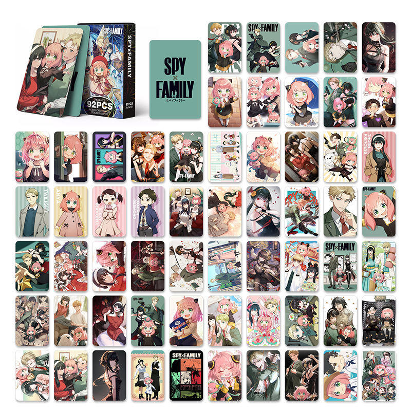 間諜家家酒 全套收藏紀念週邊 LOMO小卡