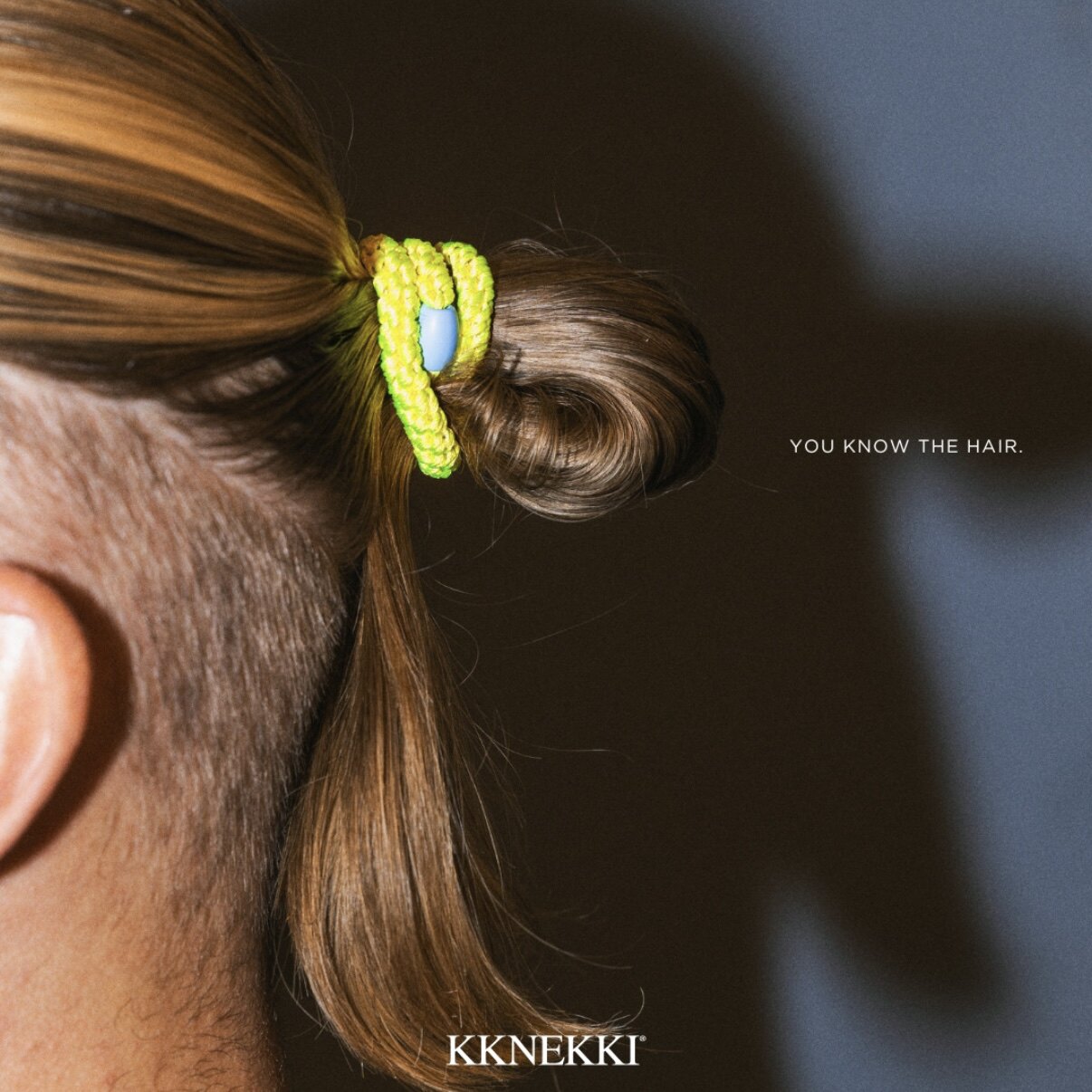 KKNEKKI 限量 Haaland 哈蘭德聯名皮筋髮圈發繩 穿戴展示
