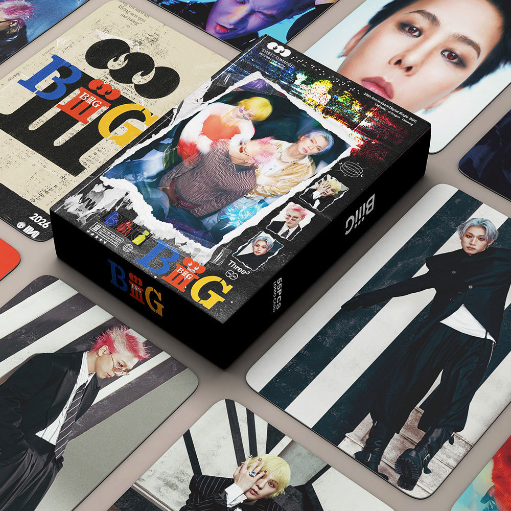 BIGBANG 專輯 BiiiG 收藏紀念 LOMO小卡