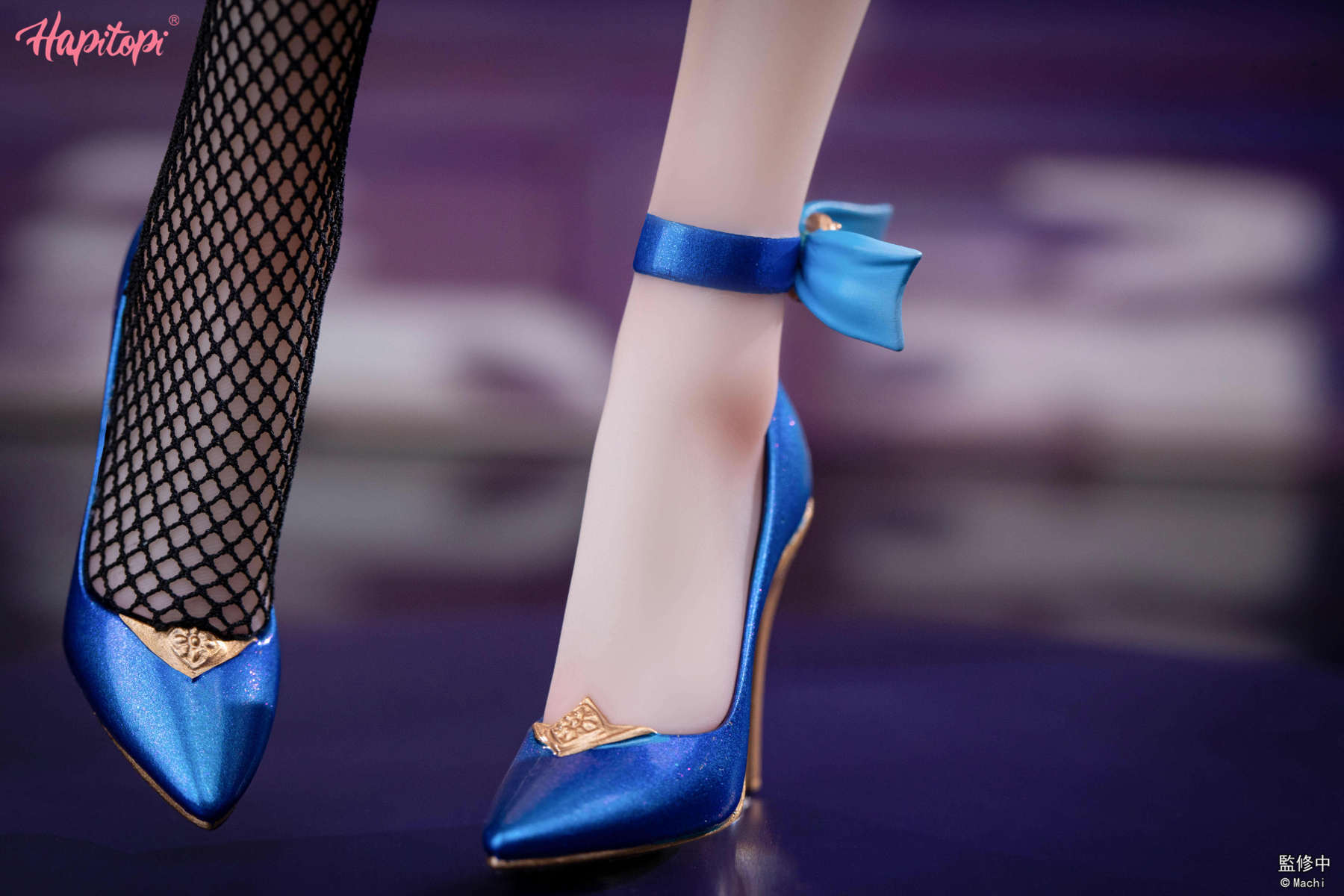 Hapitopi &Machi 1/6 真網襪 追視眼 溫感漆 旗開得勝兔女郎