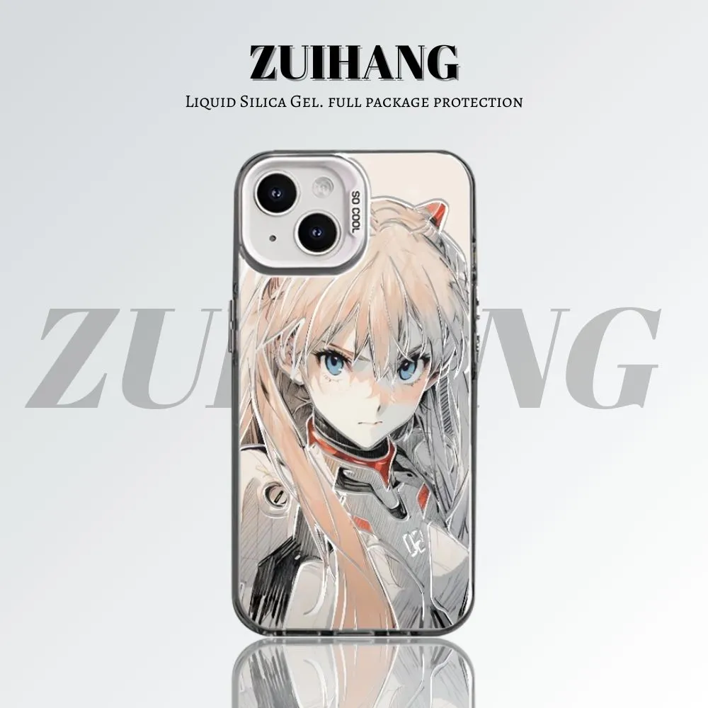 EVA新世紀福音戰士彩銀防摔手機殼-ZUIHANG SHOP