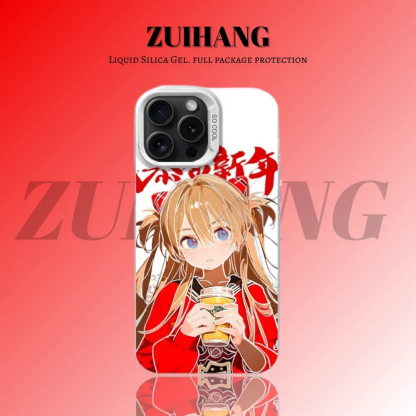 EVA新世紀福音戰士彩銀防摔手機殼-ZUIHANG SHOP