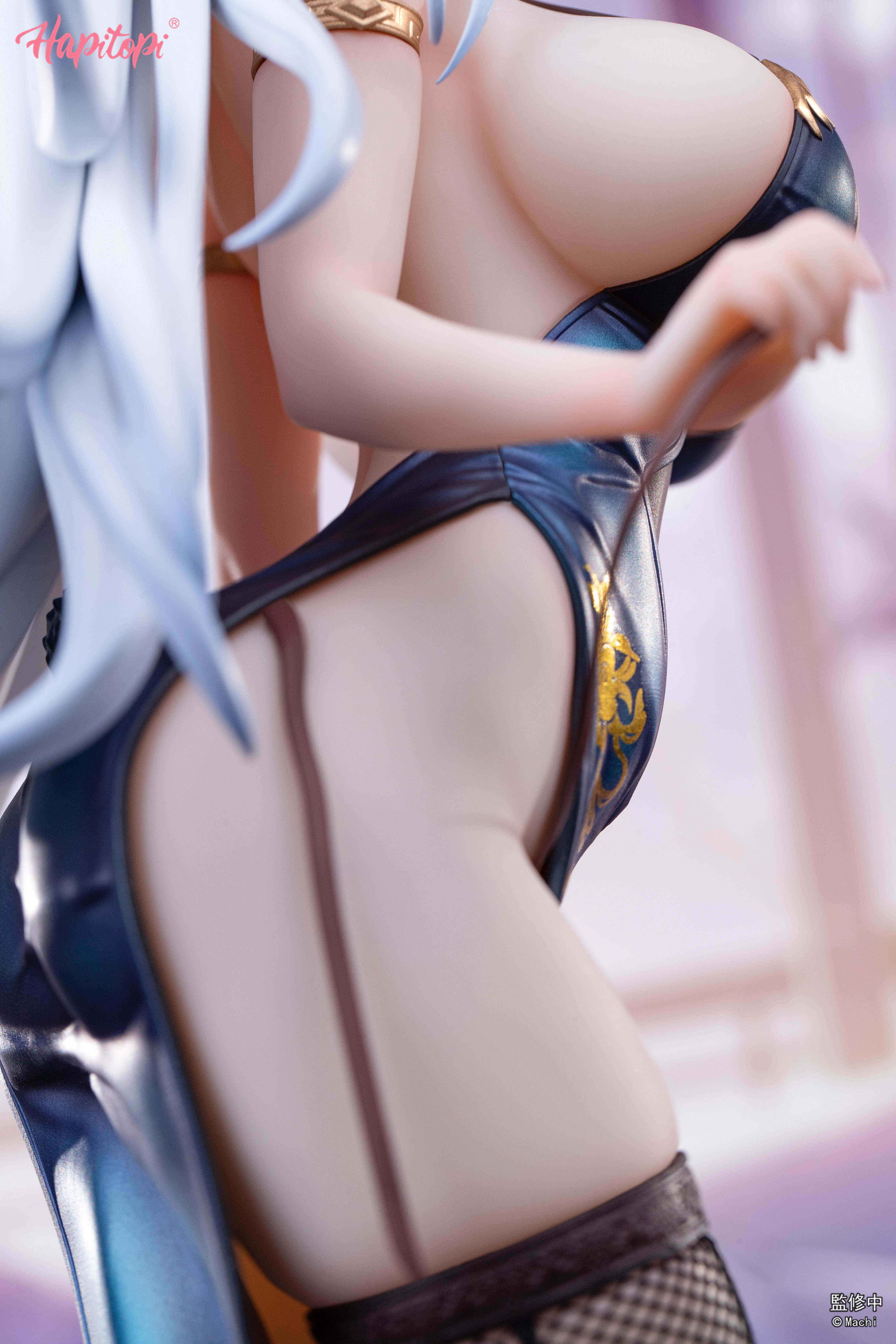 Hapitopi &Machi 1/6 真網襪 追視眼 溫感漆 旗開得勝兔女郎