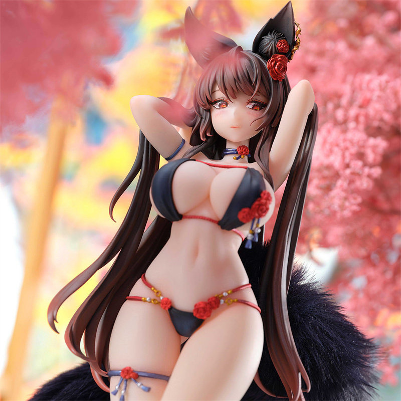 BearPanda 玫瑰狐娘 TACCO 真實毛絨尾 追視眼 1/6