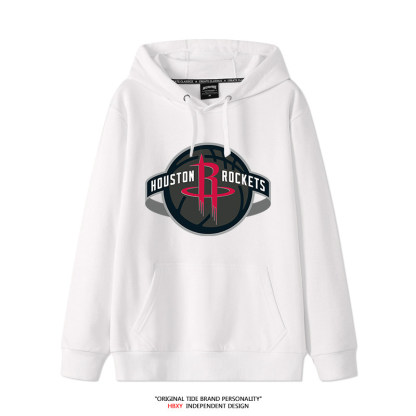 休士頓火箭隊印花連帽衛衣