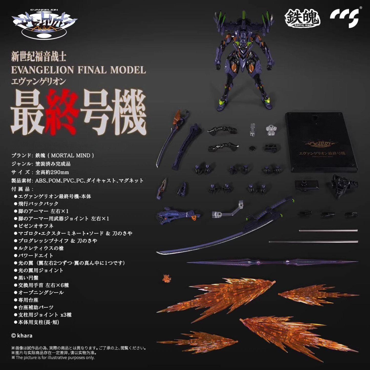 鐵魄 EVA 初號機 最終號機 新世紀福音戰士