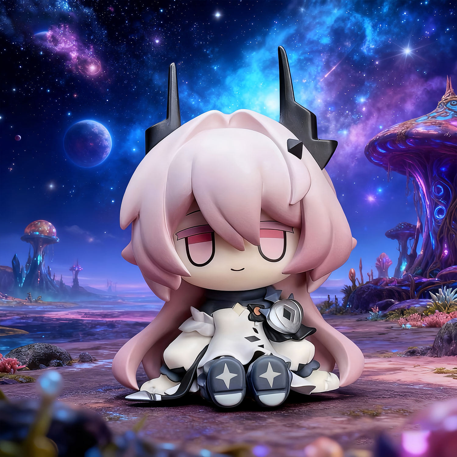 明日方舟 Q版人物坐姿