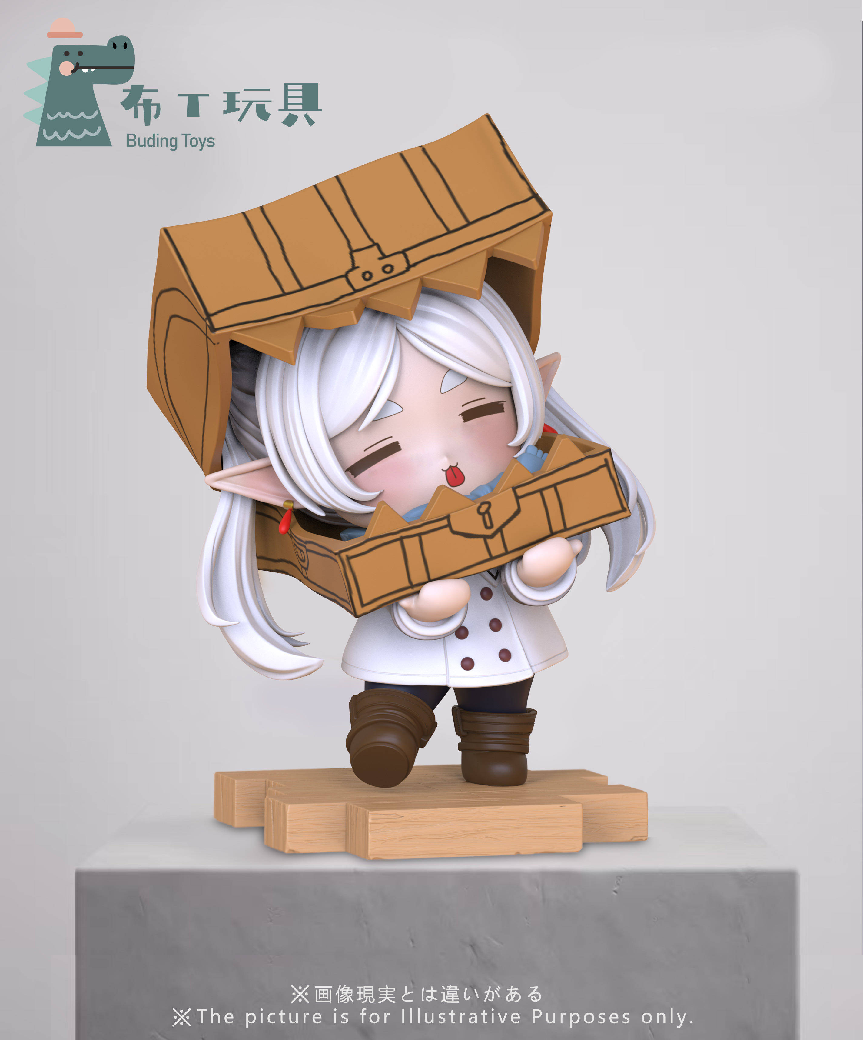 Buding Toys工作室 Q版 紙箱芙莉蓮