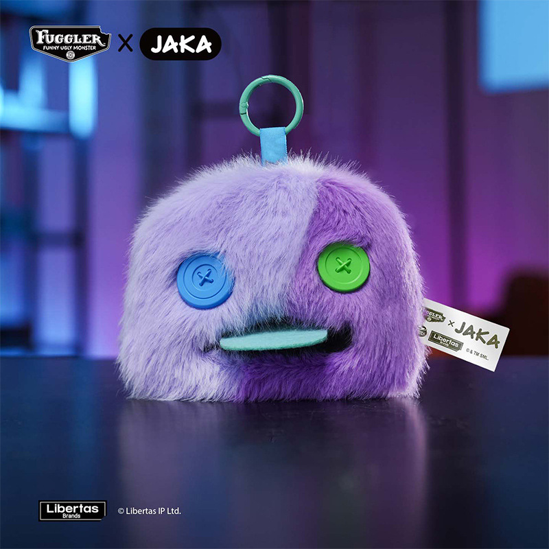 JAKA 萌牙怪獸 毛絨公仔零錢包吊飾 (全7種)