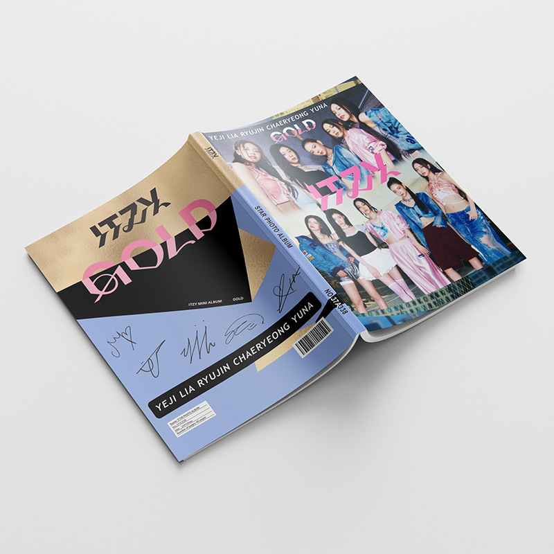 ITZY 專輯 GOLD 週邊畫冊寫真集