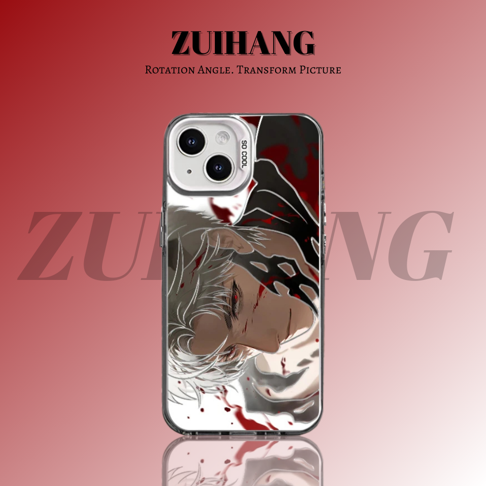 戀與深空彩銀線條漸變防摔手機殼-ZUIHANG SHOP