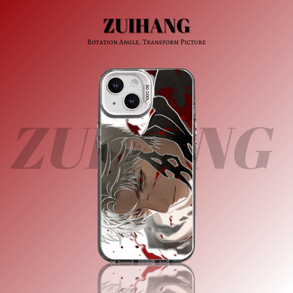 戀與深空彩銀線條漸變防摔手機殼-ZUIHANG SHOP