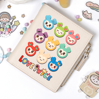 TWICE 兔瓦斯女團週邊 同款粉絲應援 高顏值錢包