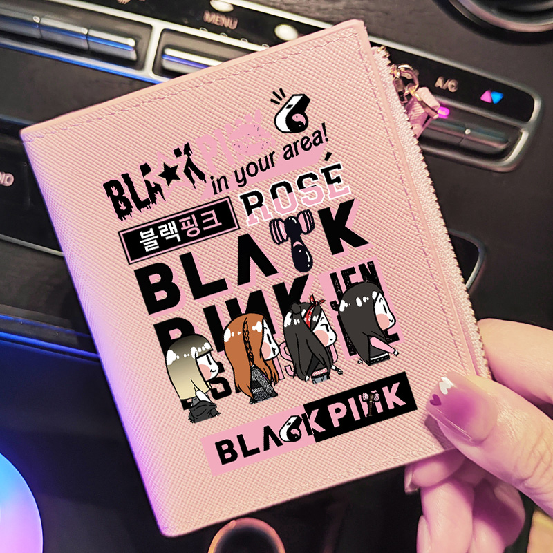 BLACKPINK 週邊 女團粉絲應援 高顏值錢包