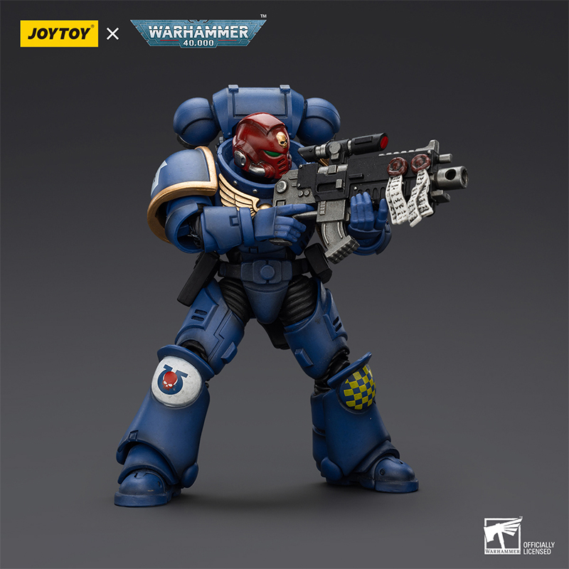 JOYTOY 戰錘40K 1:18極限戰士 原鑄副官阿加蘭斯 老兵軍士卡斯特