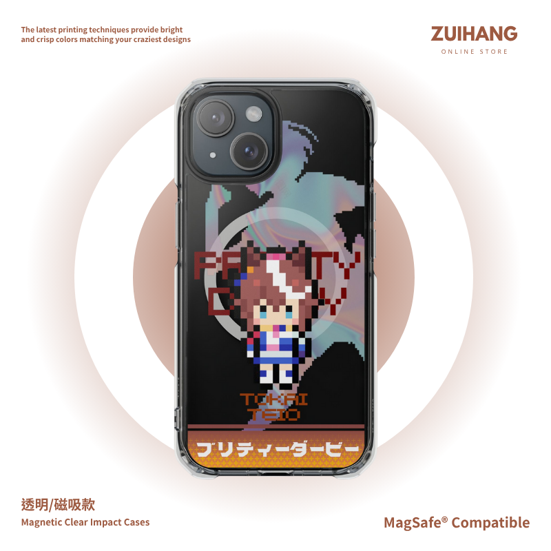 賽馬娘透明磁吸防摔手機殼-ZUIHANG SHOP