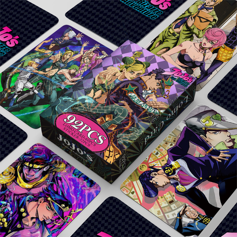 JOJO的奇妙冒險全套收藏紀念週邊 LOMO小卡