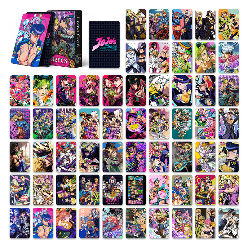 JOJO的奇妙冒險全套收藏紀念週邊 LOMO小卡