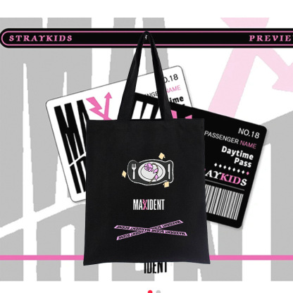 Stray Kids 同人應援週邊 帆布手提袋