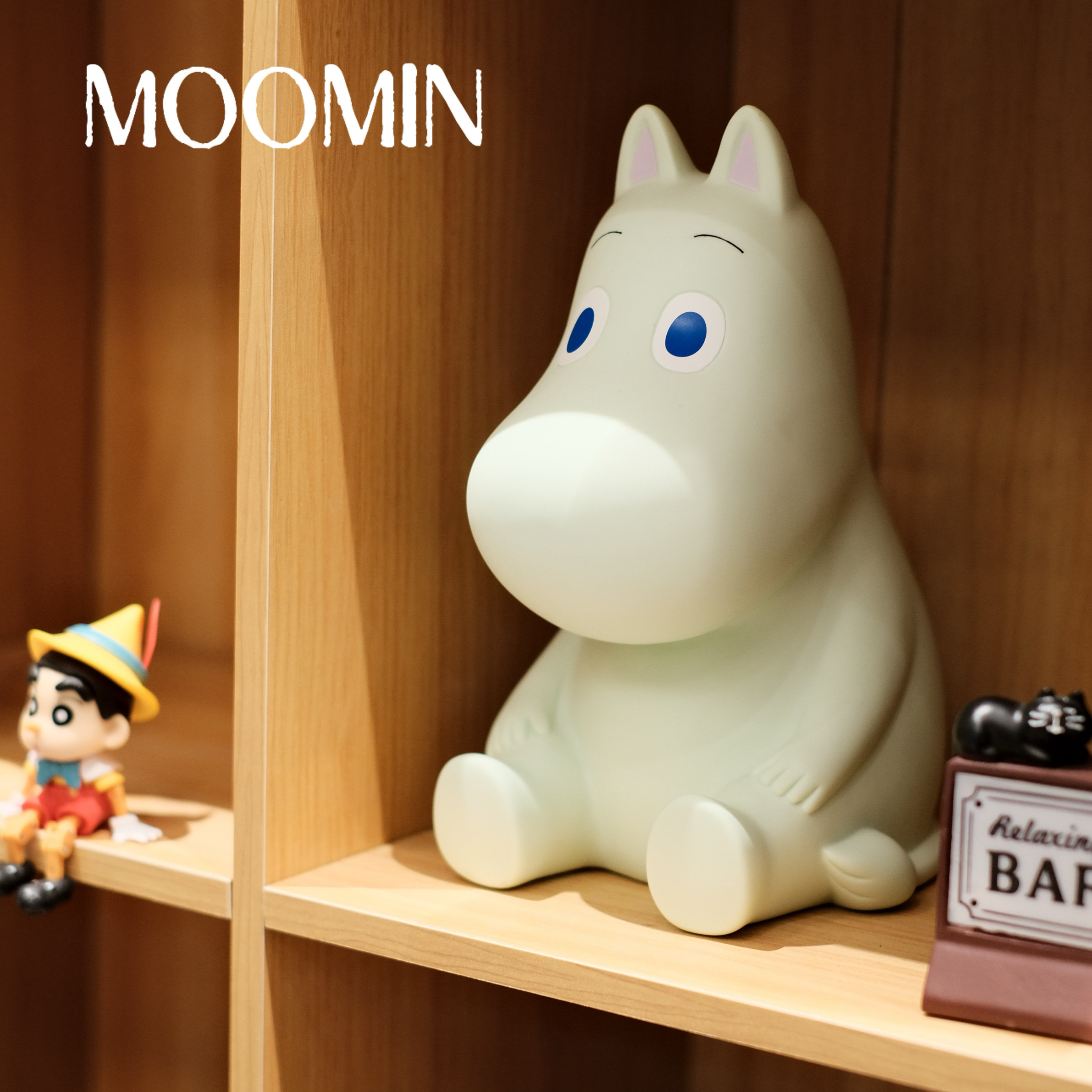 嚕嚕米可愛肥肥精靈儲蓄存錢罐