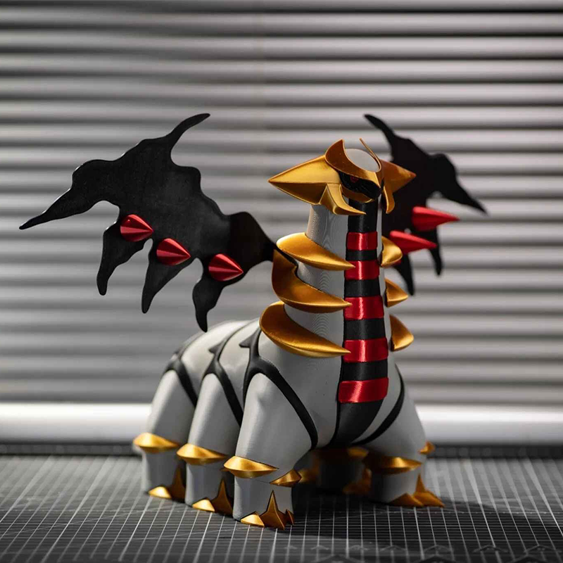 精靈寶可夢騎拉帝納別種起源3D打印桌面擺飾