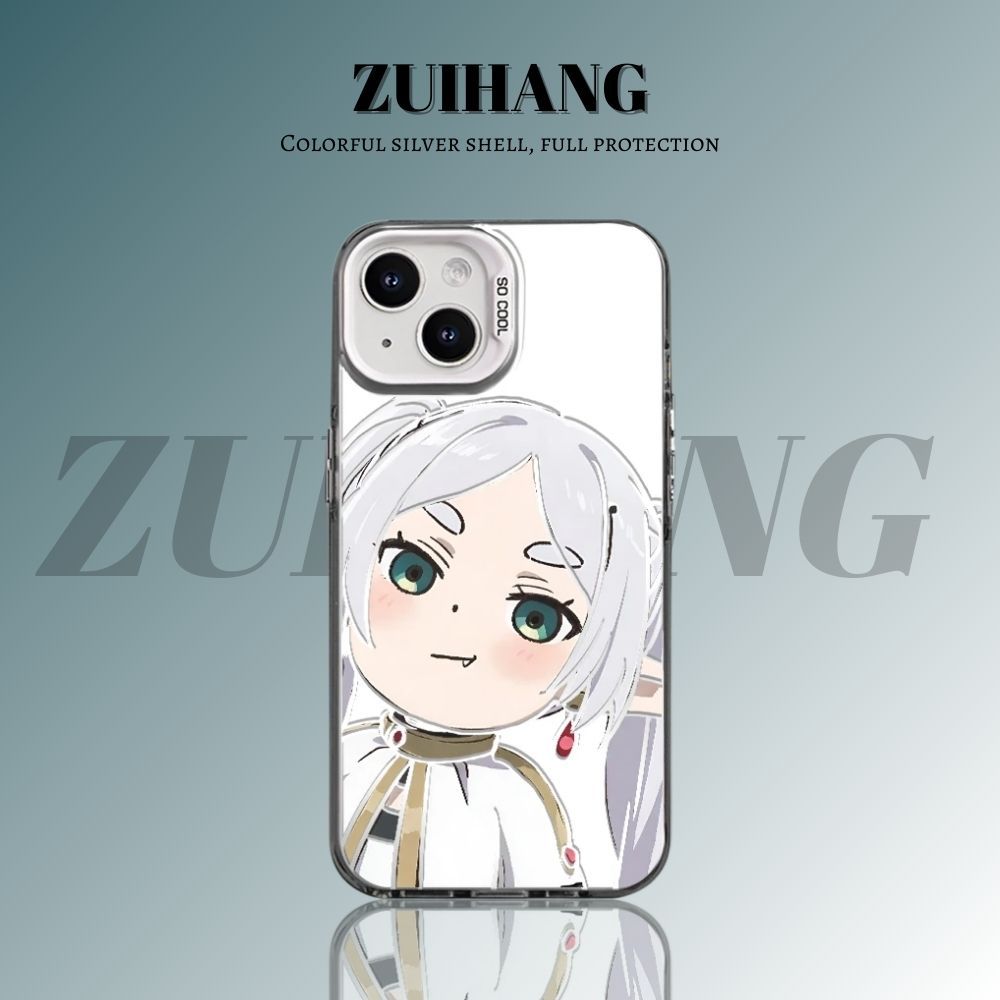 芙莉蓮彩銀線條漸變防摔手機殼-ZUIHANG SHOP