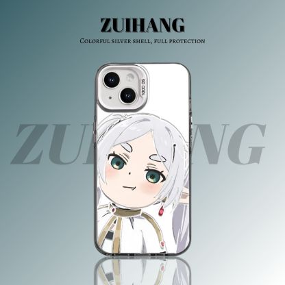 芙莉蓮彩銀線條漸變防摔手機殼-ZUIHANG SHOP