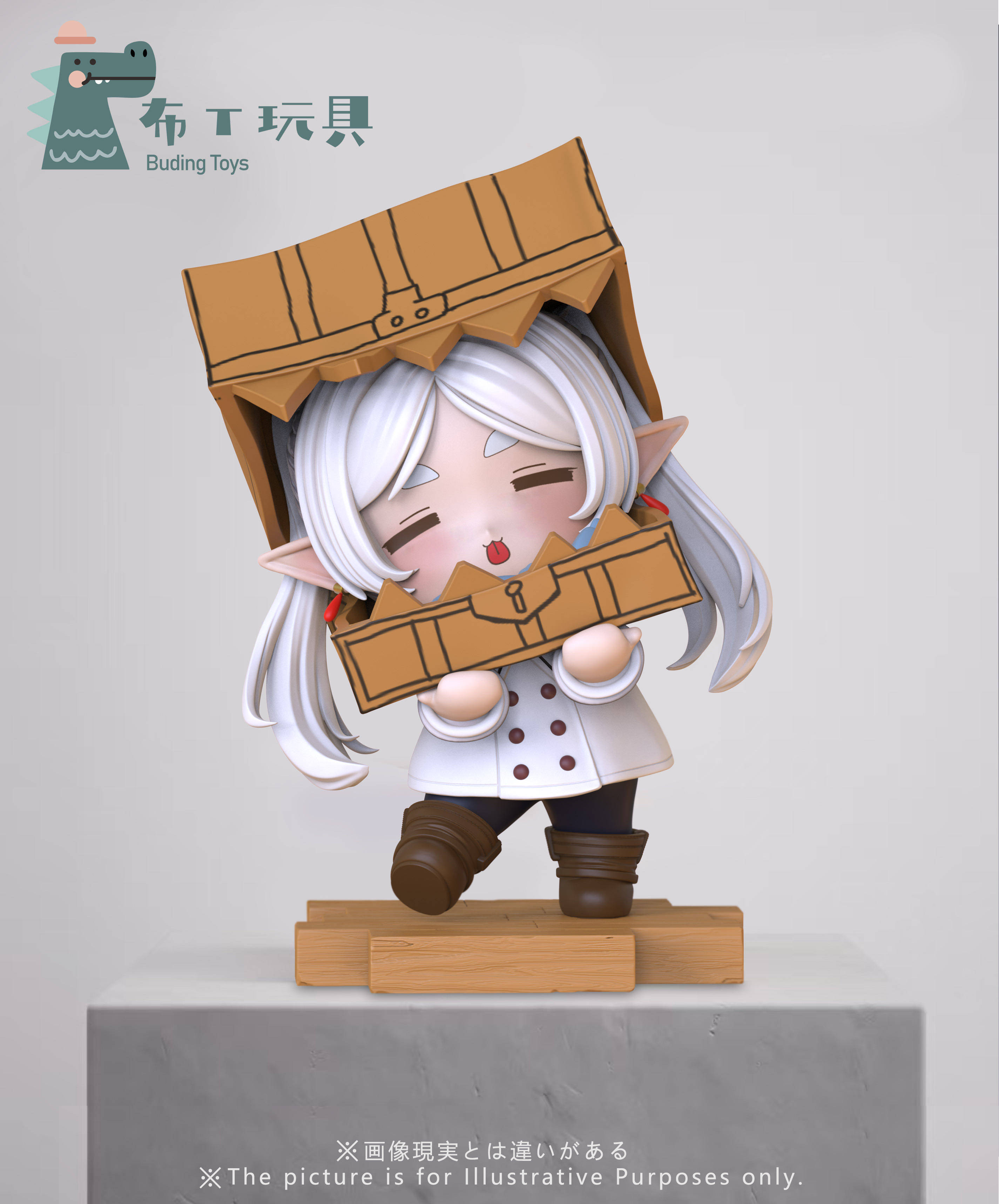 Buding Toys工作室 Q版 紙箱芙莉蓮
