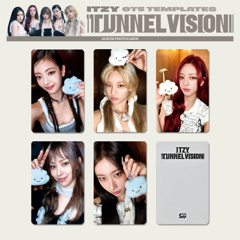 ITZY《TUNNEL VISION》特典卡｜K-POP收藏小卡