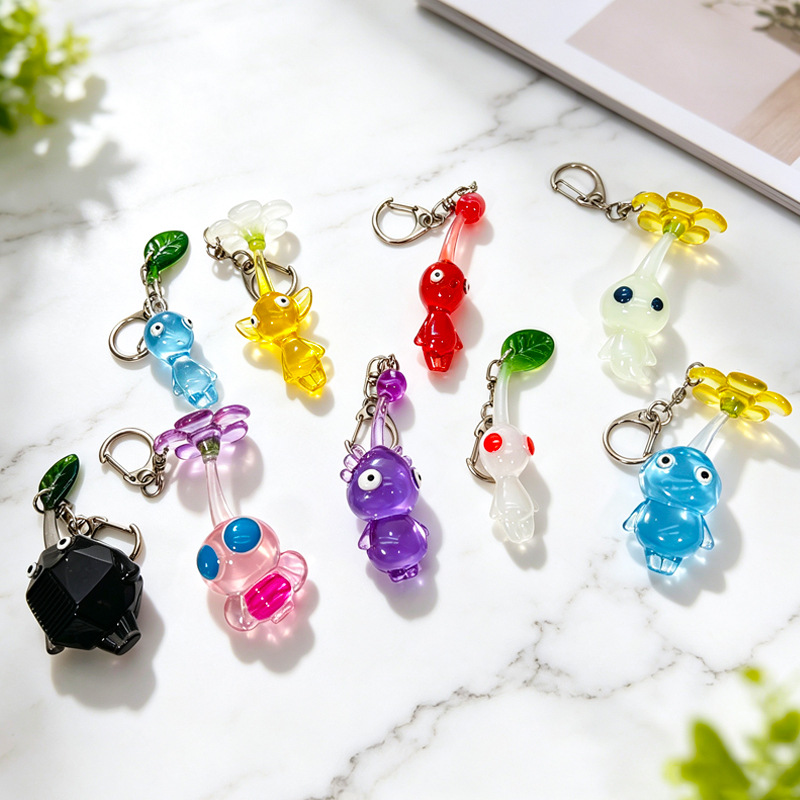 皮克敏 Pikmin 鑰匙圈｜可愛角色吊飾