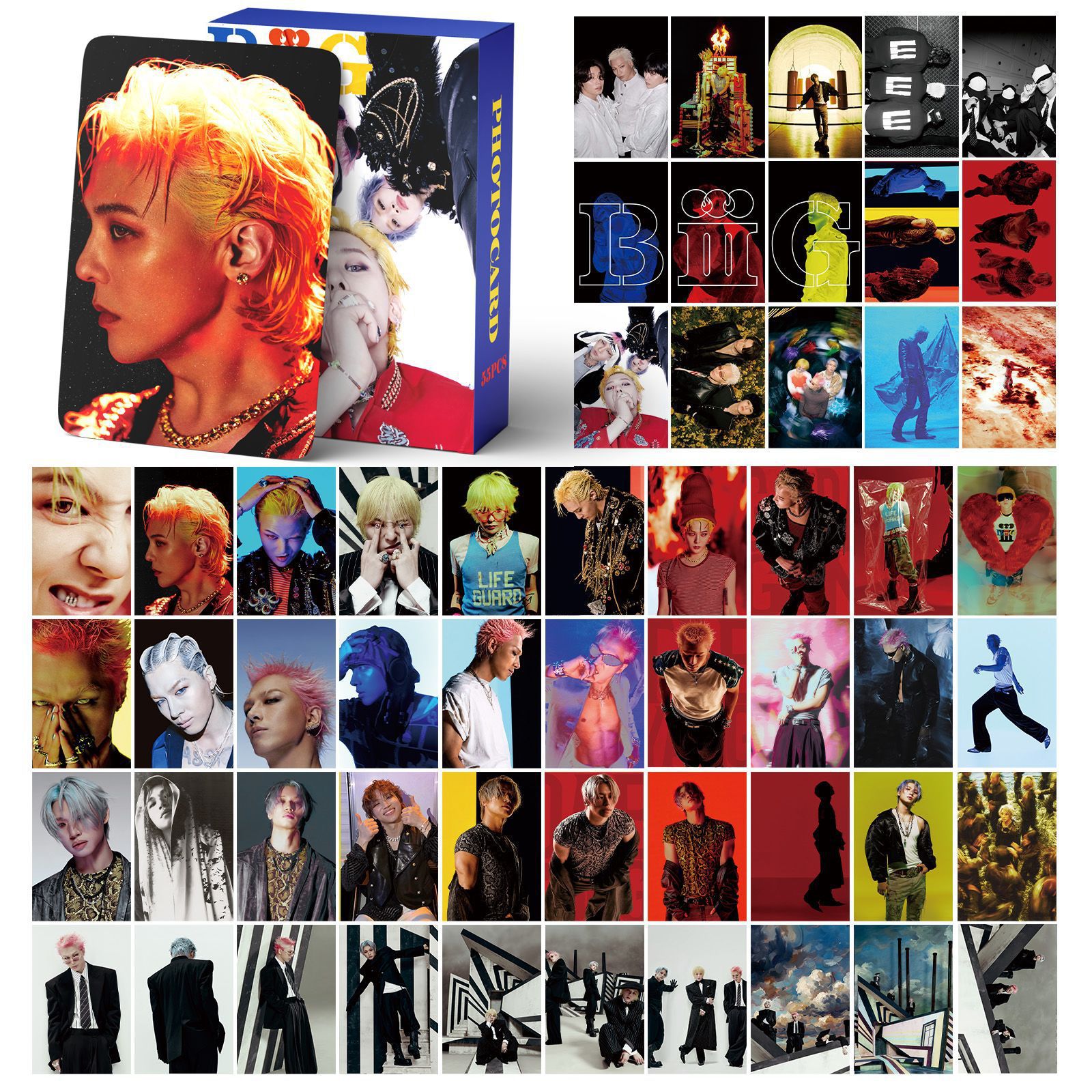 BIGBANG 專輯 BiiiG 收藏紀念 LOMO小卡
