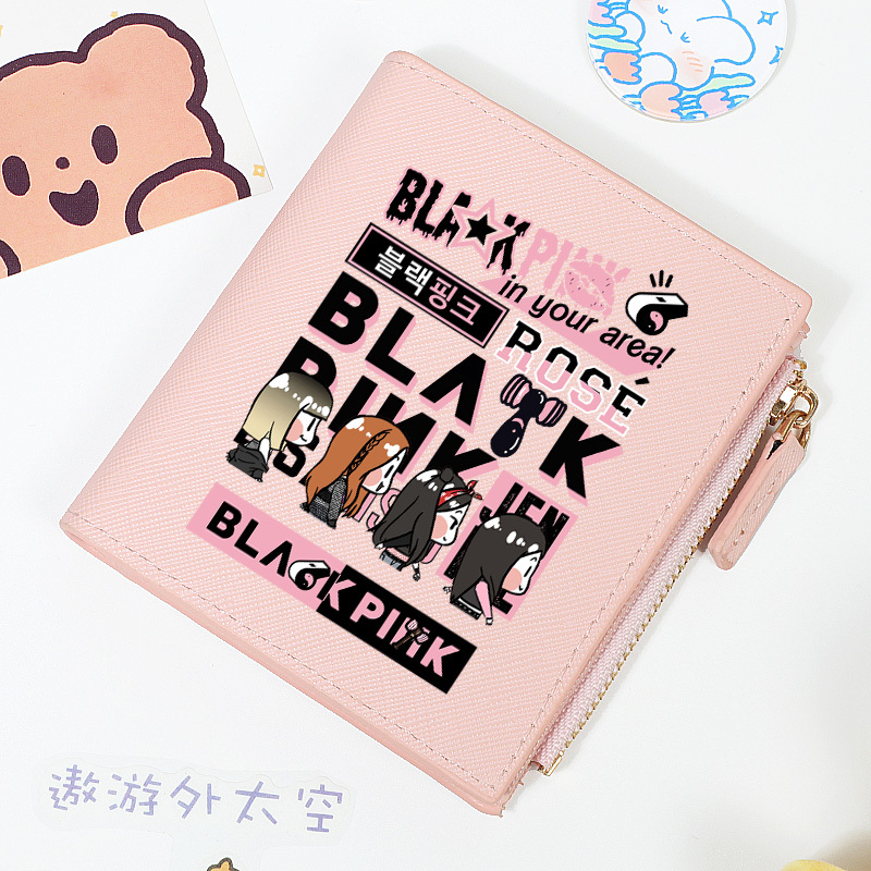 BLACKPINK 週邊 女團粉絲應援 高顏值錢包