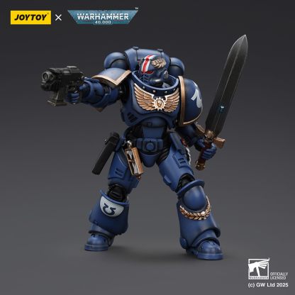 JOYTOY 戰錘40K 1:18極限戰士 原鑄副官阿加蘭斯 老兵軍士卡斯特