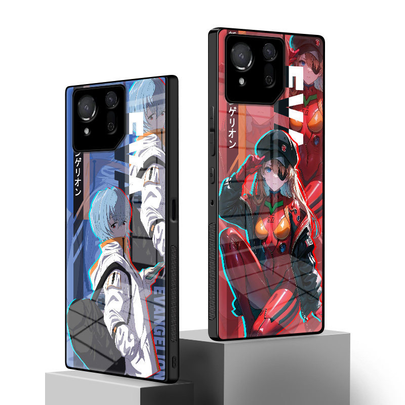 ROG新世紀福音戰士鋼化玻璃手機殼