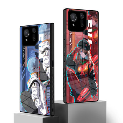 ROG新世紀福音戰士鋼化玻璃手機殼