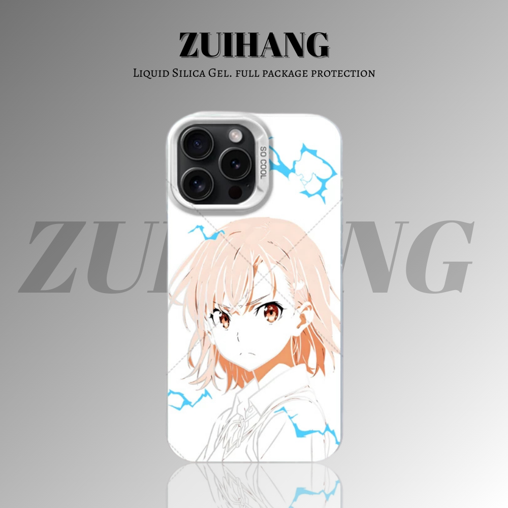 御坂美琴彩銀防摔手機殼-ZUIHANG SHOP