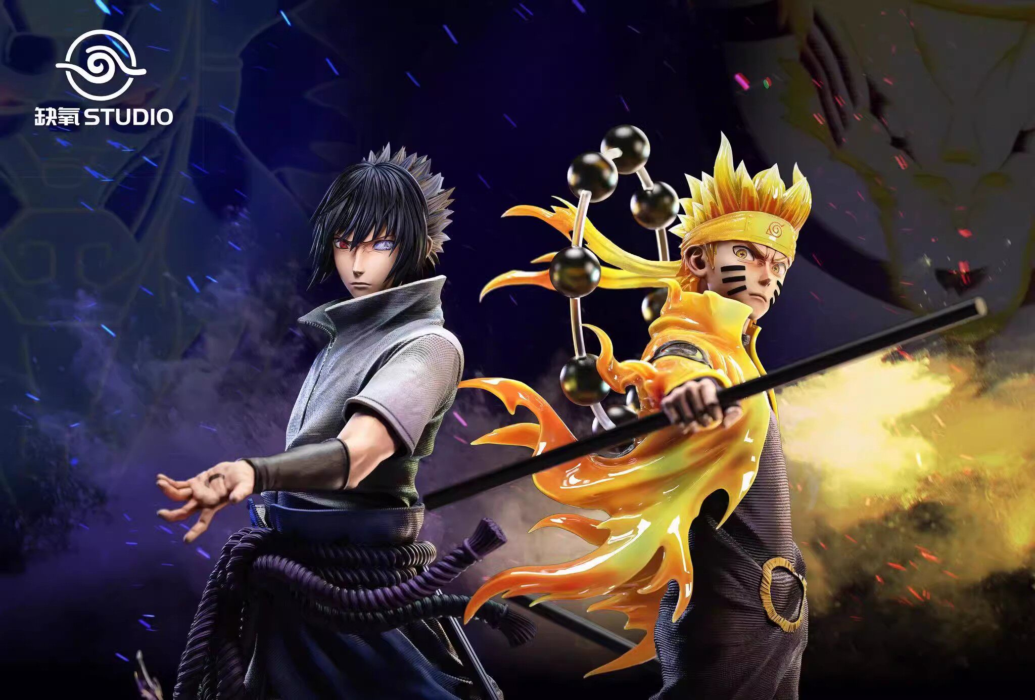 缺氧 火影忍者 漩渦鳴人&宇智波佐助