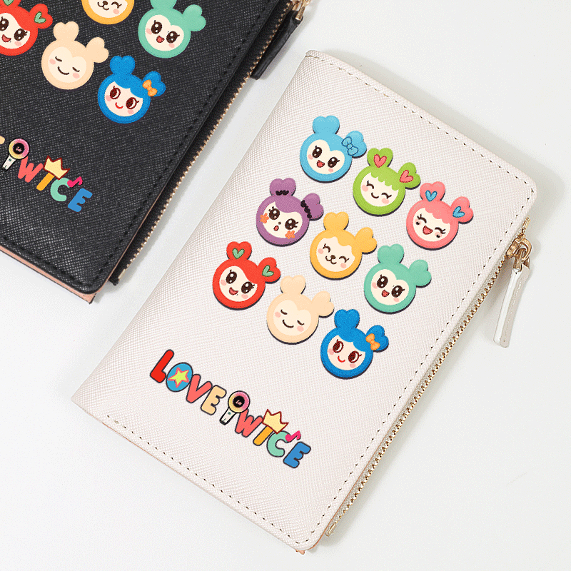 TWICE 兔瓦斯女團週邊 同款粉絲應援 高顏值錢包