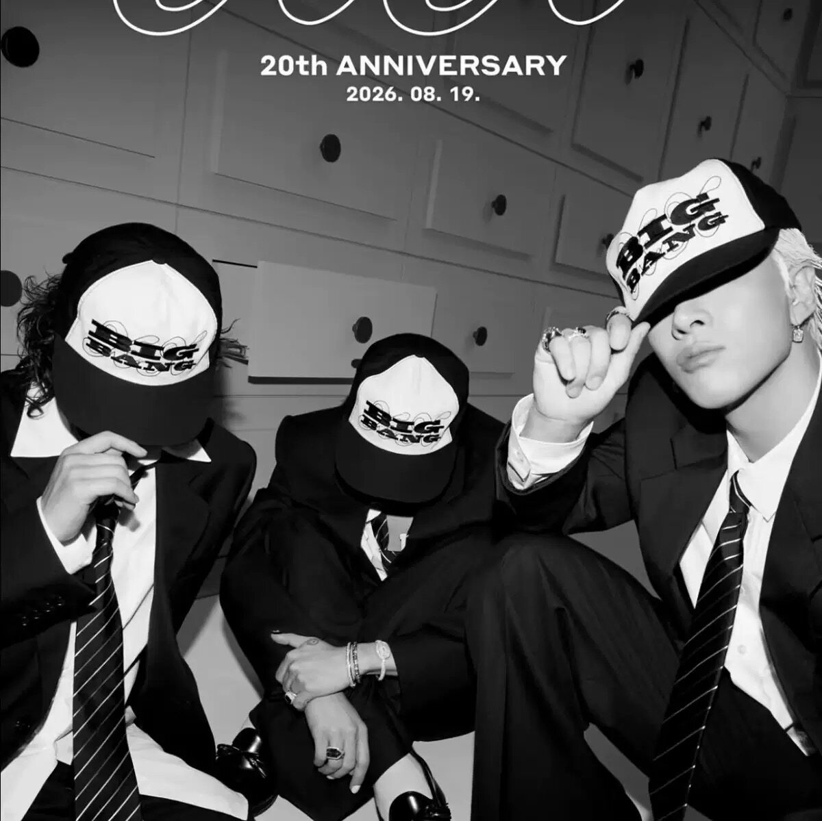 BIGBANG G-Dragon 2026演唱會卡車帽｜GD復古網帽 KPOP潮流帽