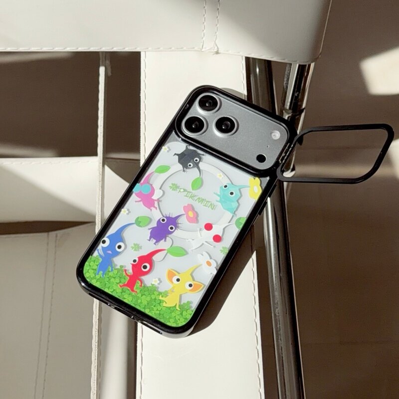皮克敏 Pikmin 透明磁吸手機殼｜MagSafe 可愛保護殼