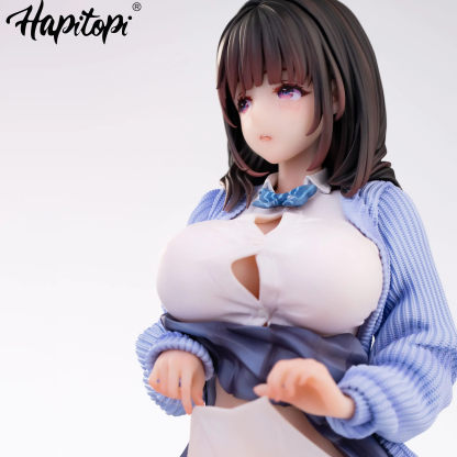 Hapitopi& hitomio 拾六原畫 浴室妹妹 追視眼 溫感漆1/6雕像