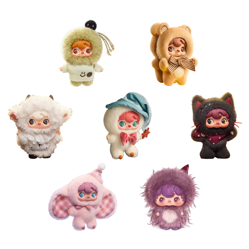 52TOYS 波卡波卡 我與我係列 搪膠絨毛吊飾 (全7種)